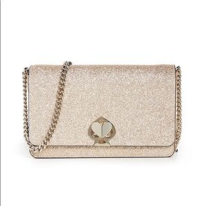 Preowned Kate spade Nicola glitter clutch